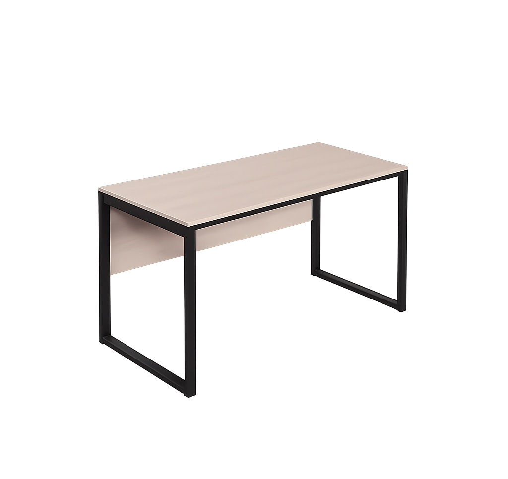 Стіл на металокаркасі в стилі лофт, ЛЕЛЕКА, 1400х700х740 мм.